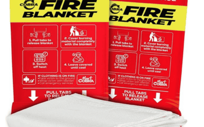 Emergency Fire Blanket (2-Pack)