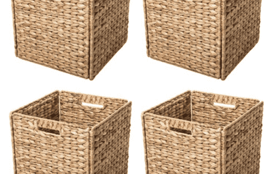 Hyacinth Storage Baskets (4-Pack)