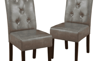 Leather Dining Chairs (2-Pack)