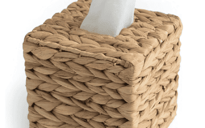 Wicker Tissue Box Holder